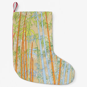 Bamboo 2 small christmas stocking