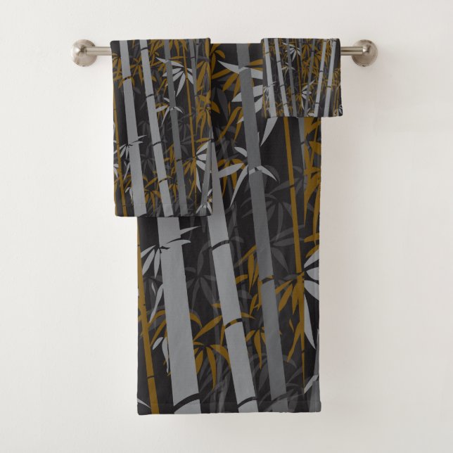 Bamboo 4 bath towel set (Insitu)