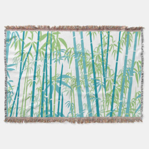 Bamboo 6 throw blanket