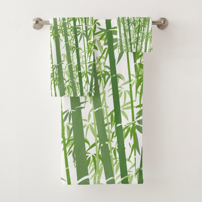 Bamboo 7 bath towel set (Insitu)