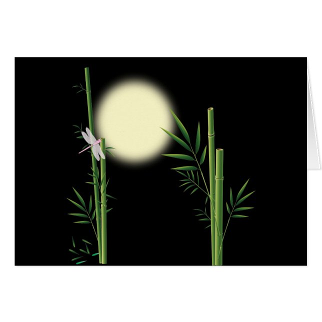 Bamboo and Dragonfly (Front Horizontal)