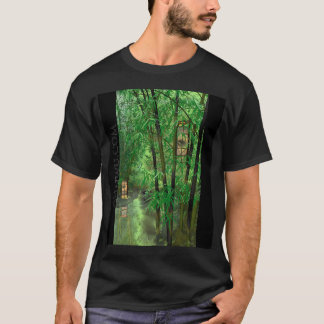 Bamboo And Lanterns T-Shirt