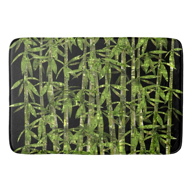 Bamboo Art 4 Bath Mat (Front)