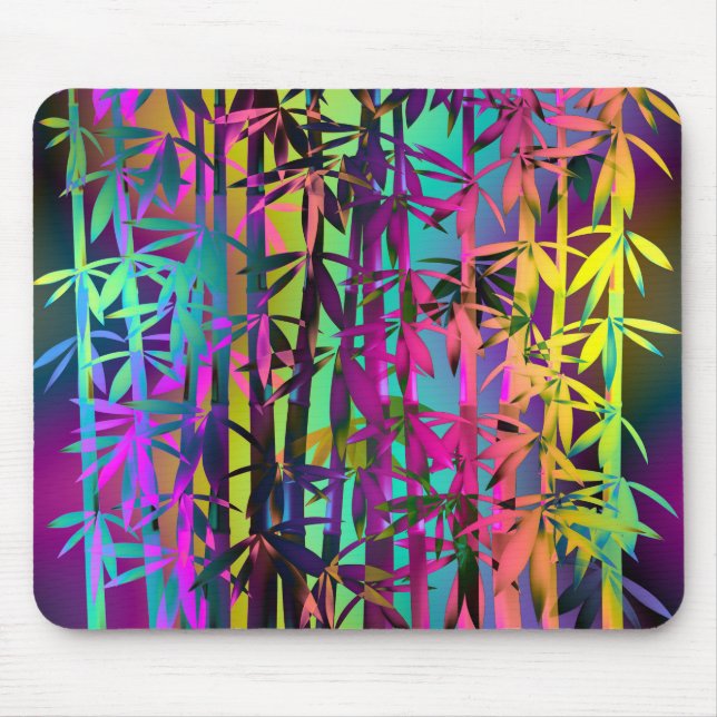 Bamboo Art 5 Mousepad (Front)