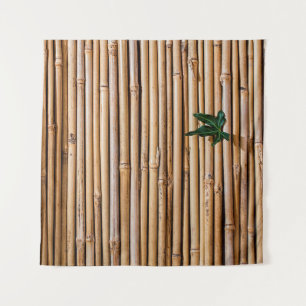 Bamboo barrier screen fence tapestry