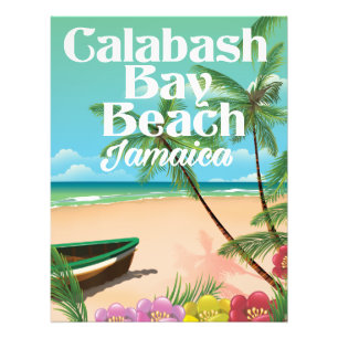 Bamboo Beach Jamaica Photo Print
