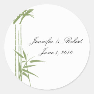Bamboo Beauty Envelope Seals and Stickers