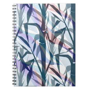 Bamboo branches. notebook
