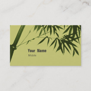 Bamboo Business Card