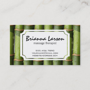 Bamboo Business Card
