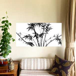 Bamboo canvas print