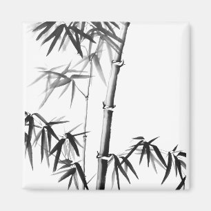 Bamboo - Chinese Style - unframed Magnet