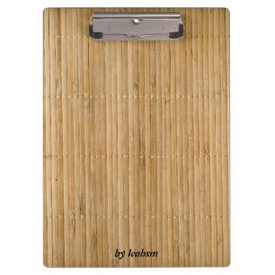Bamboo Clipboard