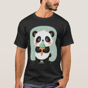 Bamboo Cone Panda T-Shirt