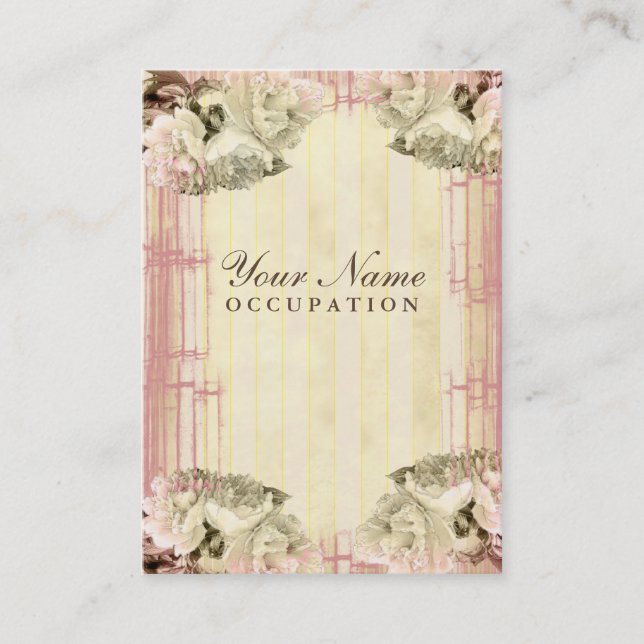 Bamboo & Cream - Business Card (Front)