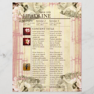 Bamboo & Cream - Flyer