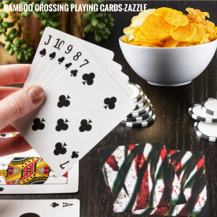 Bamboo Crossing Playing Cards