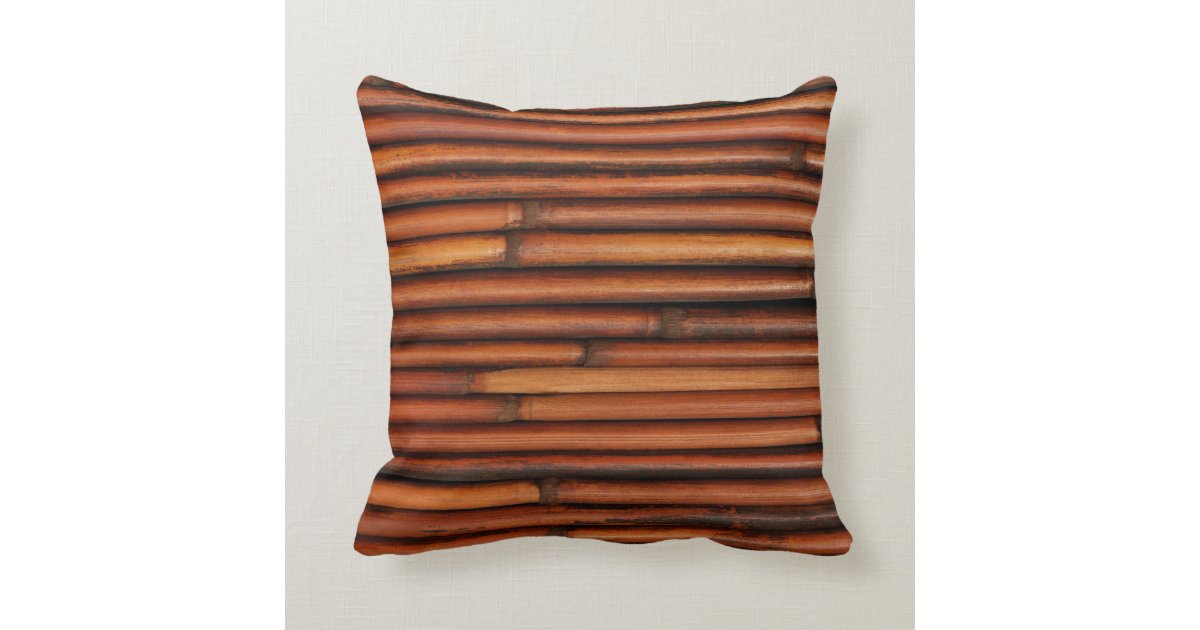 Bamboo Cushion Zazzle.co.uk