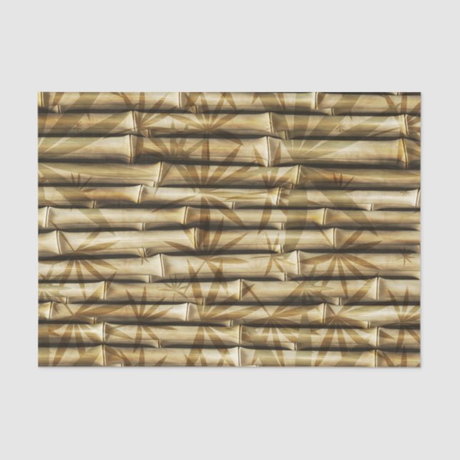 Bamboo Decoupage 22 Background Tissue Paper (Front)
