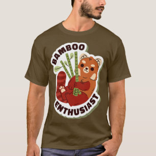 Bamboo Enthusiast Red Panda T-Shirt