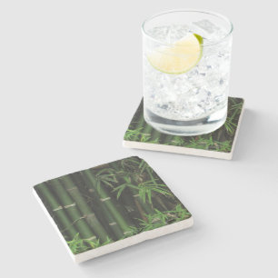 Bamboo ... Fao Rai, Nong Khai, Isaan, Thailand Stone Coaster