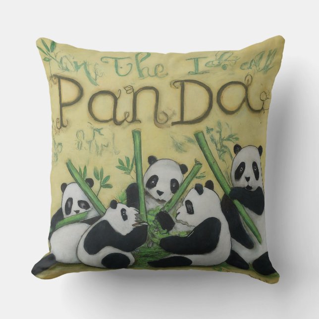 Bamboo Feast Cushion (Front)