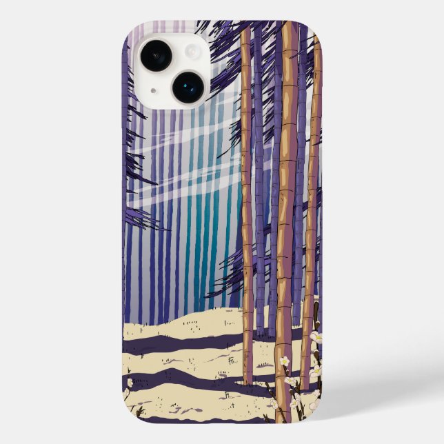 Bamboo Forest Case-Mate iPhone Case (Back)