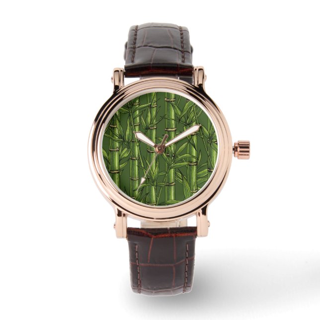Bamboo forest in green watch (Front)