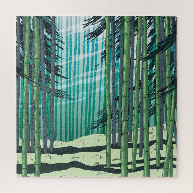 Bamboo Forest Jigsaw Puzzle (Vertical)