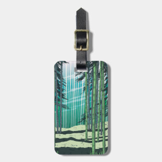 Bamboo Forest Luggage Tag