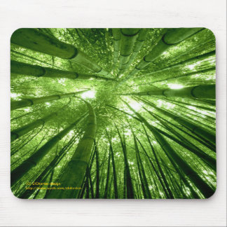 Bamboo forest mousepad