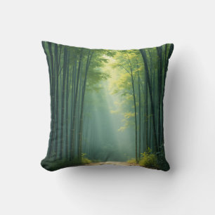 bamboo forest pillow