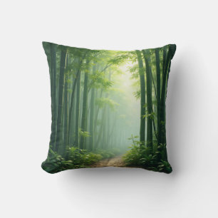 bamboo forest pillow