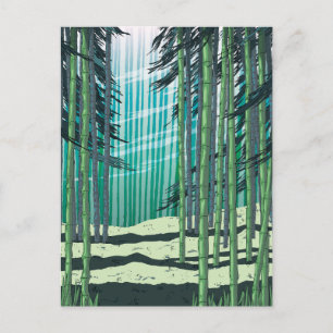 Bamboo Forest Postcard