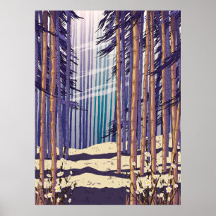 Bamboo Forest Poster