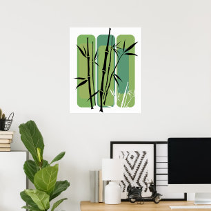 Bamboo Forest Poster