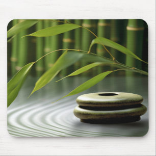 Bamboo Forest Tranquil Peaceful Nature  Mouse Mat