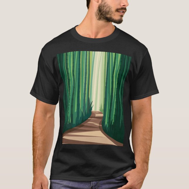 Bamboo forests T-Shirt (Front)