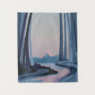 Bamboo forests tapestry