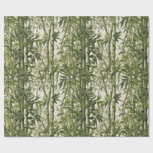Bamboo Gift Wrapping Paper (Flat)