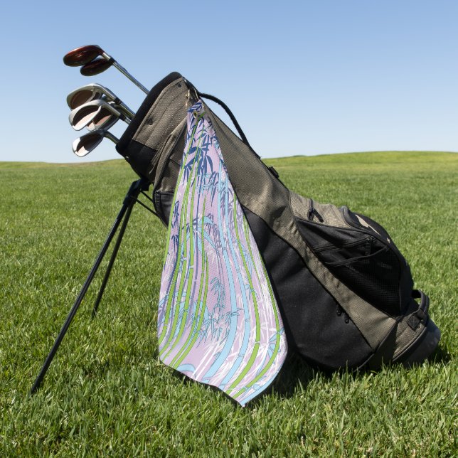 Bamboo Golf Towel (Green)
