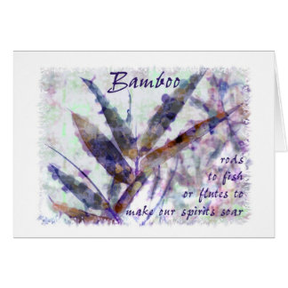 Bamboo In A Gentle Rain...our spirits soar