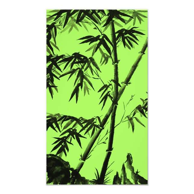 Bamboo in Spring Photo Print (Front)