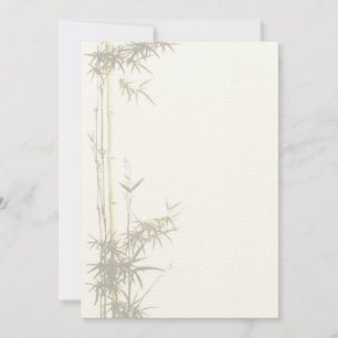 Bamboo Invitation