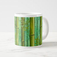 Bamboo Jungle Grove Warm Cool Greens