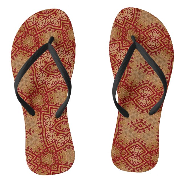 Bamboo - Kaleidoscope Flip Flops (Footbed)