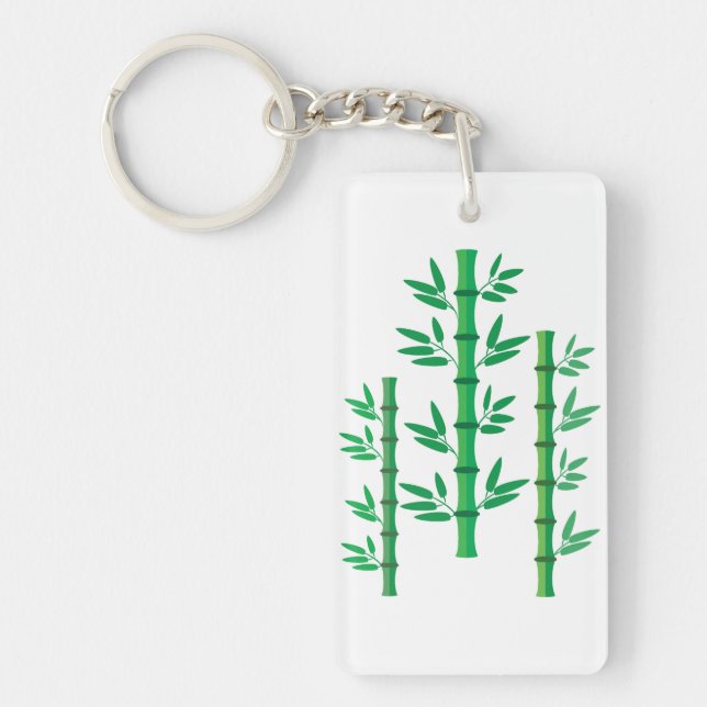 Bamboo Key Ring (Front)