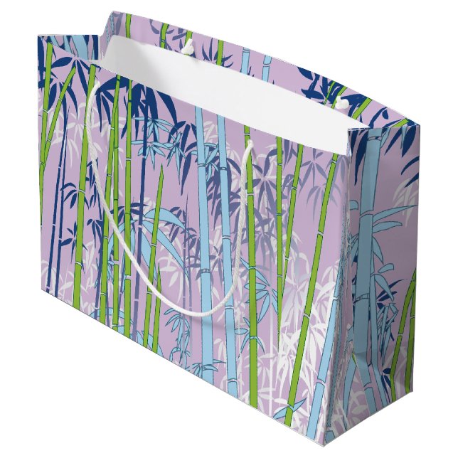Bamboo Large Gift Bag (Back Angled)