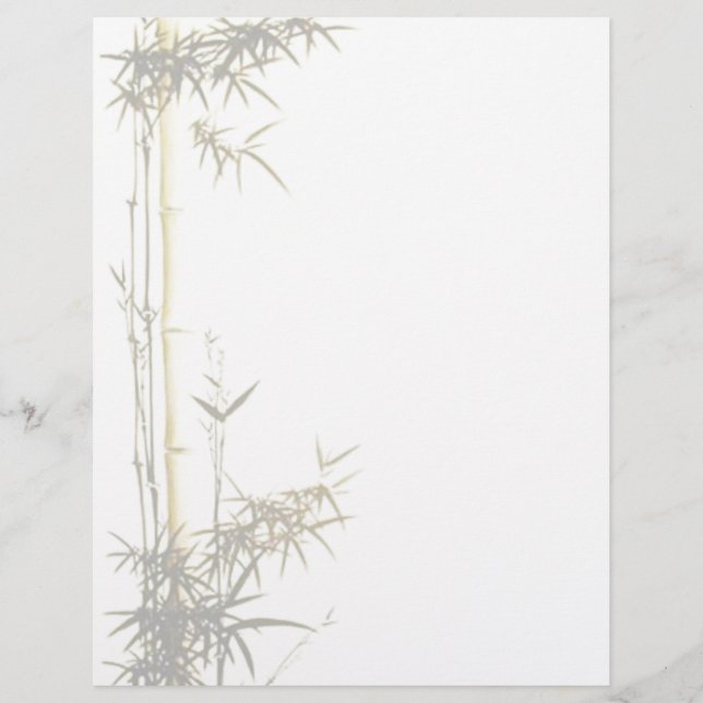 Bamboo Letterhead (Front)