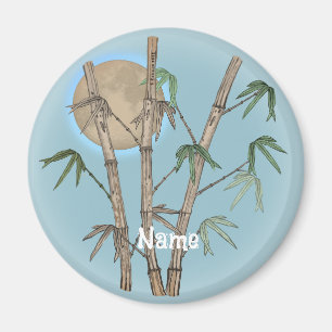 Bamboo  magnet